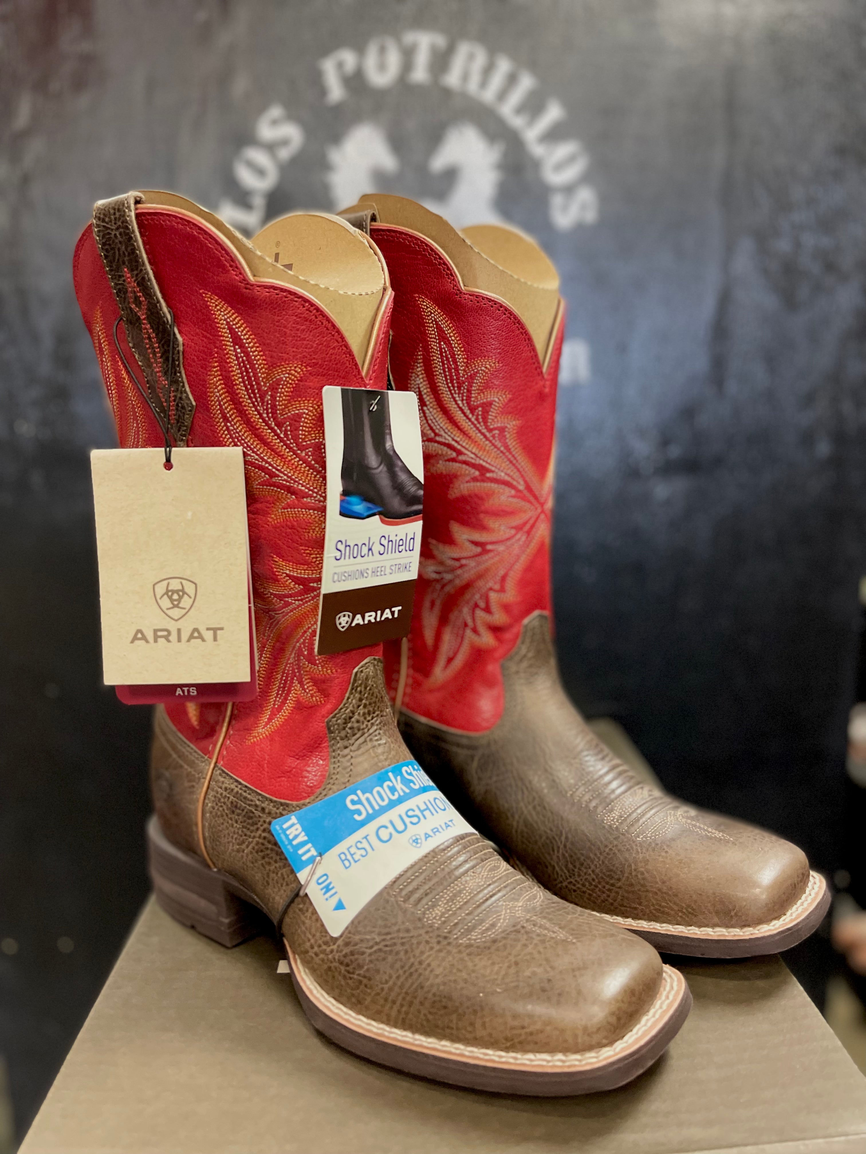 Women’s Ariat Sable/ Heart Throb Red Boots