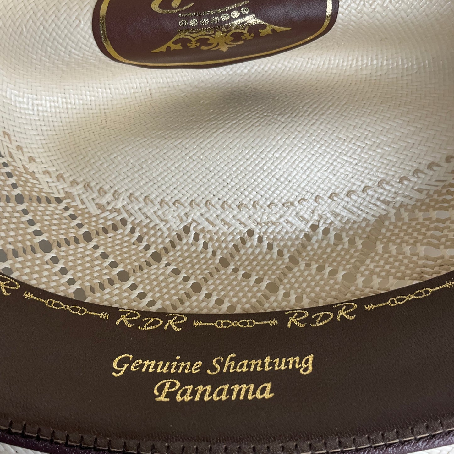 American brand J70 men’s hat 30x genuine shantung Panama