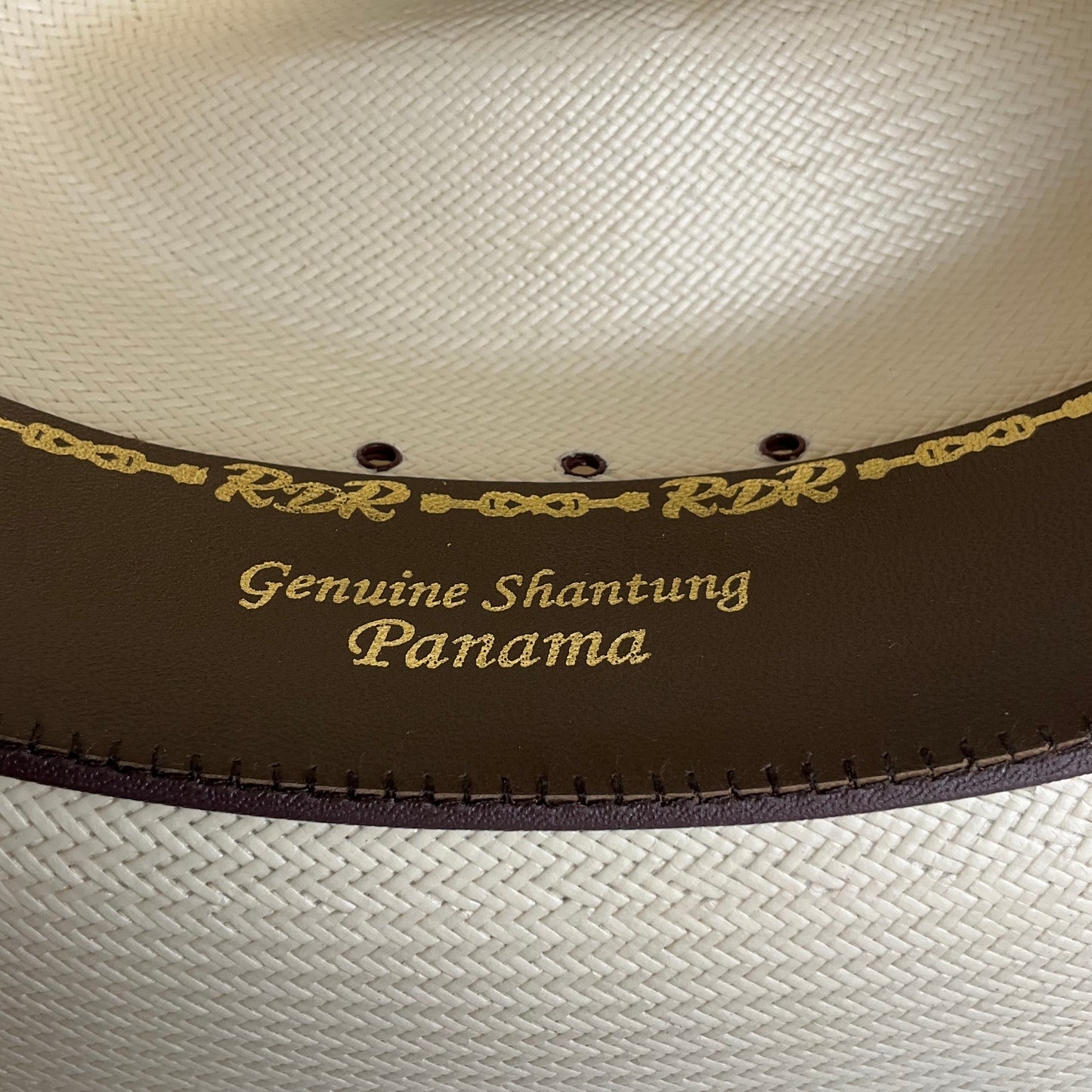 American brand BR50 men’s hat genuine shantung Panama