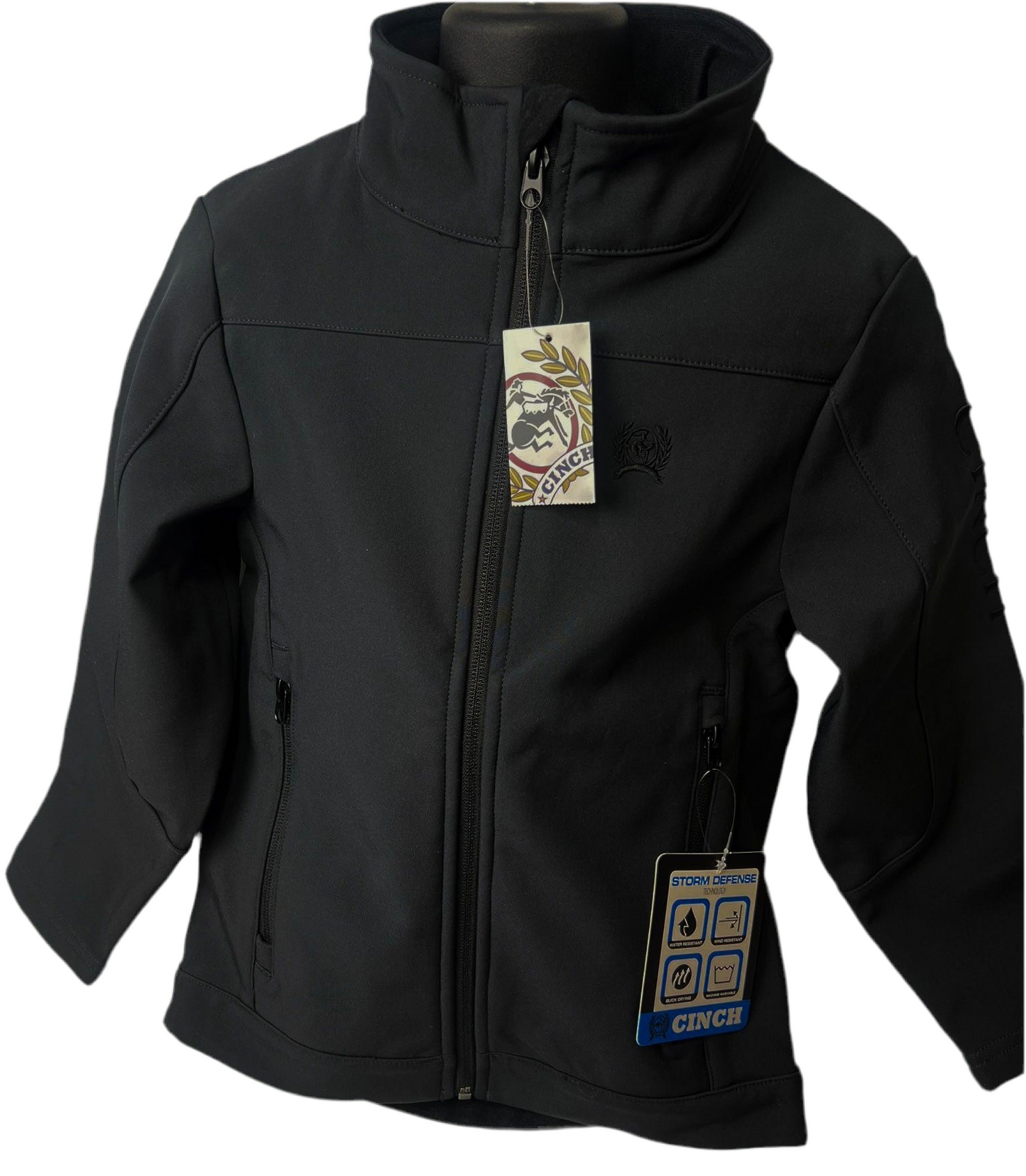 Cinch Kids Jacket in Black