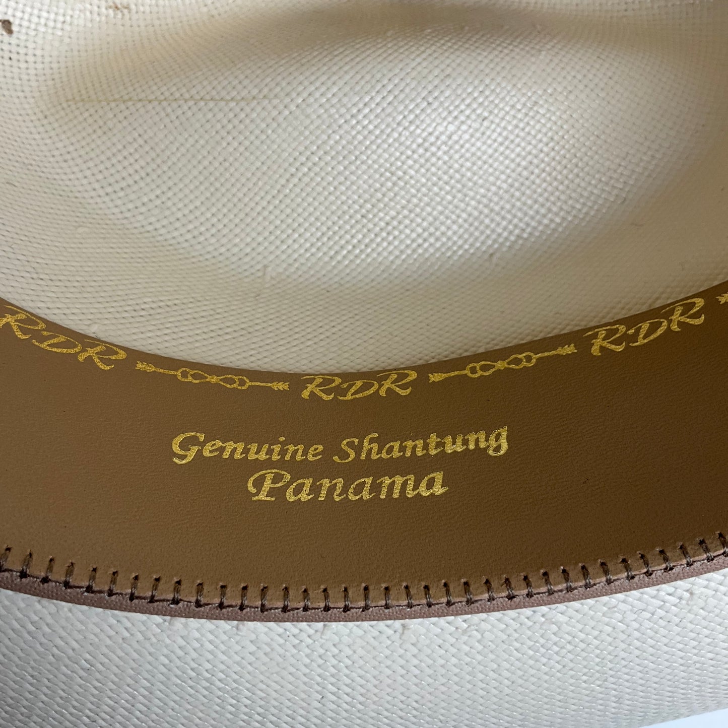 American brand S266 men’s hat exotic 100x genuine shantung Panama