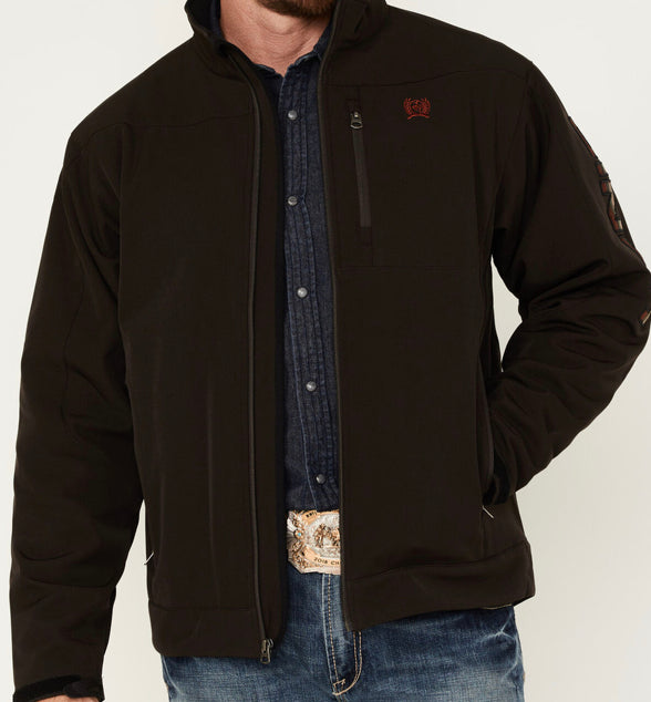 Men’s Cinch Jacket Brown/Red